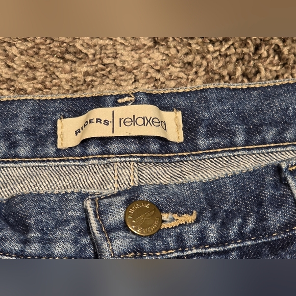 Vintage 80s 90s Riders Jeans Relaxed Highrise Straight Leg Size 12M - Picture 6 of 7